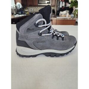 Columbia Newton Ridge Plus Waterproof Hiking Boots Grey BL3783-052 Womens 8